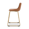 Ciabori Counter Height Barstool - Brown/Gold