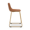 Ciabori Counter Height Barstool - Brown/Gold