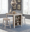 Skempton Counter Height Dining Table and Bar Stools (Set of 3)