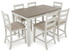 Skempton Counter Height Dining Table and Bar Stools (Set of 7)