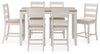 Skempton Counter Height Dining Table and Bar Stools (Set of 7)