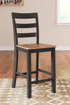 Gesthaven Counter Height Barstool - Natural/Brown