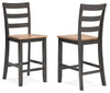 Gesthaven Counter Height Barstool - Natural/Brown