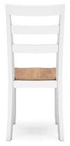 Gesthaven Dining Chair - Natural/White