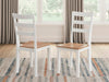 Gesthaven Dining Chair - Natural/White