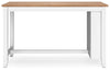 Gesthaven Counter Height Dining Table - Natural/White