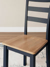 Gesthaven Dining Chair - Natural/Blue