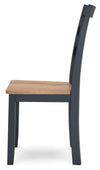 Gesthaven Dining Chair - Natural/Blue