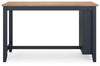 Gesthaven Counter Height Dining Table - Natural/Blue