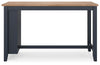 Gesthaven Counter Height Dining Table - Natural/Blue