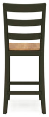 Gesthaven Counter Height Barstool - Natural/Green