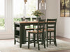 Gesthaven Counter Height Dining Table - Natural/Green