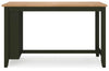 Gesthaven Counter Height Dining Table - Natural/Green