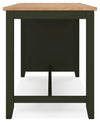 Gesthaven Counter Height Dining Table - Natural/Green