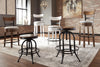 Valebeck Bar Height Bar Stool - Brown