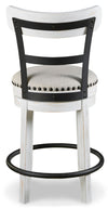Valebeck Counter Height Bar Stool - White