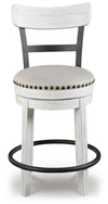 Valebeck Counter Height Bar Stool - White
