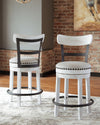 Valebeck Counter Height Bar Stool - White