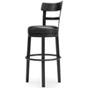 Valebeck Bar Height Bar Stool - Black