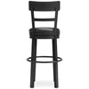 Valebeck Bar Height Bar Stool - Black