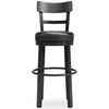 Valebeck Bar Height Bar Stool - Black