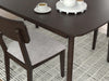 Shorbyn Dining Table and 4 Chairs (Set of 5)