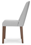 Lyncott Dining Chair - Gray/Brown