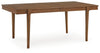 Lyncott Dining Extension Table - Brown (D615-45)