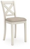 Robbinsdale Counter Height Barstool - Antique White (D642-124)