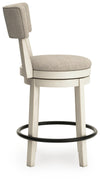 Robbinsdale Counter Height Barstool - Antique White (D642-224)