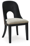 Rowanbeck Dining Chair - Gray/Black