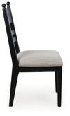 Greddinton Dining Chair - Black (PCD824-07)