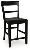 Greddinton Counter Height Barstool - Black