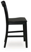 Greddinton Counter Height Barstool - Black