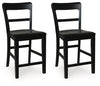 Greddinton Counter Height Barstool - Black