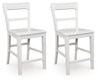 Greddinton Counter Height Barstool - White