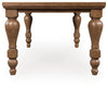 Greddinton Dining Table - Brown