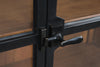 Greddinton Display Cabinet - Brown/Black