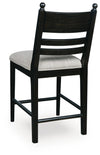 Greddinton Counter Height Barstool - Black (PCD824-724)