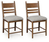 Greddinton Counter Height Barstool - Brown