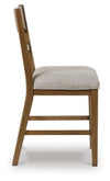 Cabalynn Counter Height Barstool - Oatmeal/Light Brown