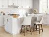 Cabalynn Counter Height Barstool - Oatmeal/Light Brown (D974-324)