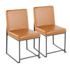 High Back Fuji Dining Chair - Set of 2