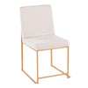 High Back Fuji Dining Chair - Set of 2