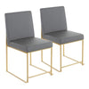 Fuji High Back Dining Chair - Set of 2