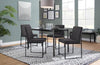 High Back Fuji Dining Chair - Set of 2