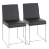 High Back Fuji Dining Chair - Set of 2