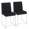 High Back Fuji Dining Chair - Set of 2
