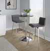 Mason Swivel Adjustable Counter Height Dining Set - 3 Piece