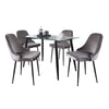 Clara-Marcel Dining Set - 5 Piece